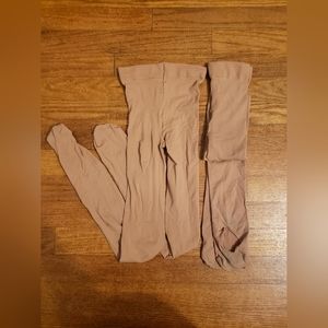 Capezio Nude Tights, AL/XL